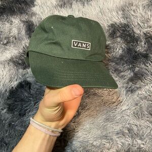 Vans Dark Green Logo Cap